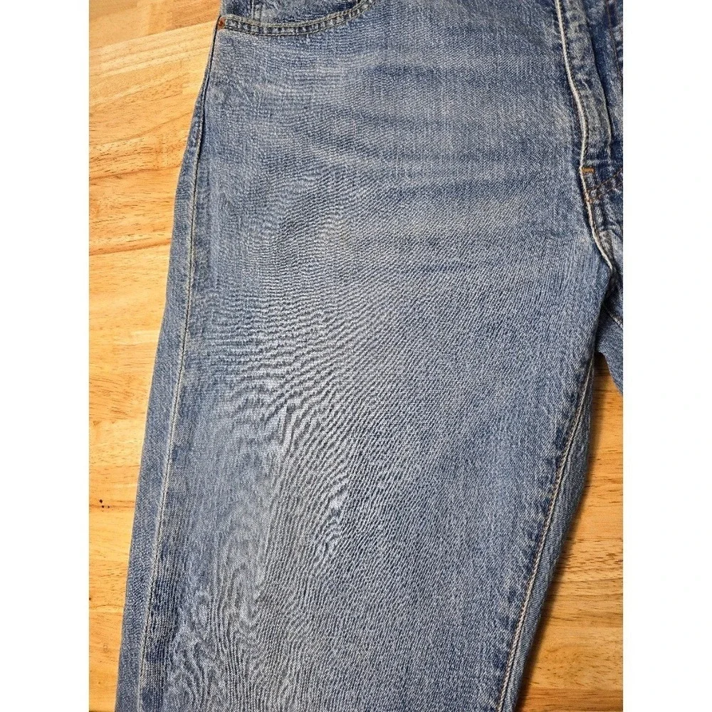 Levis 514 Straight Fit Jeans Blue 38x30 Denim‎ Medium Wash Classic Pants
